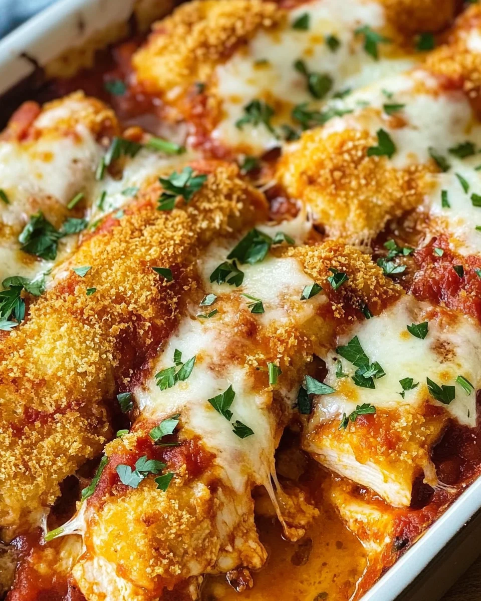 Chicken Parmesan Casserole