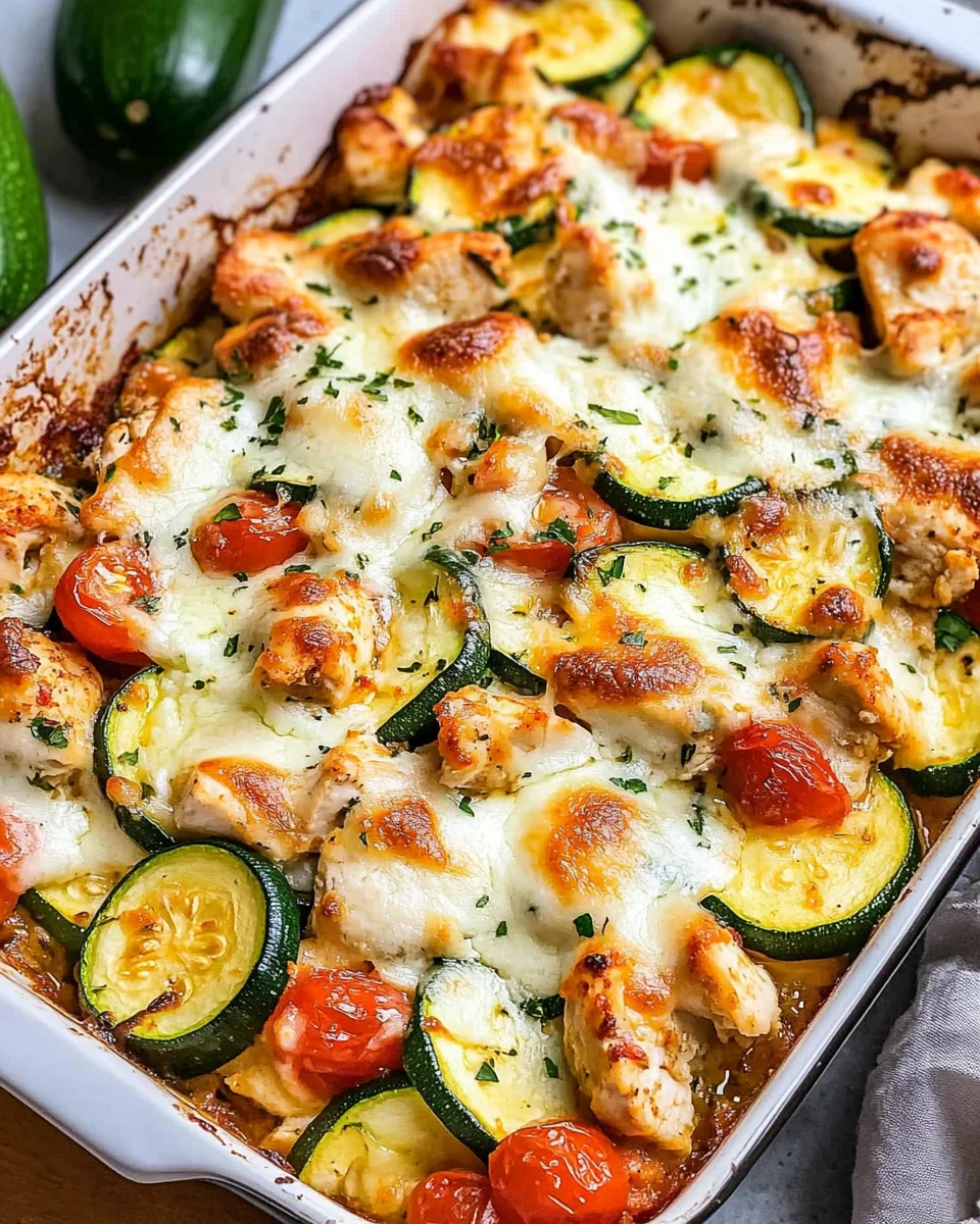 Chicken Zucchini Bake: An Incredible Ultimate Recipe for 4