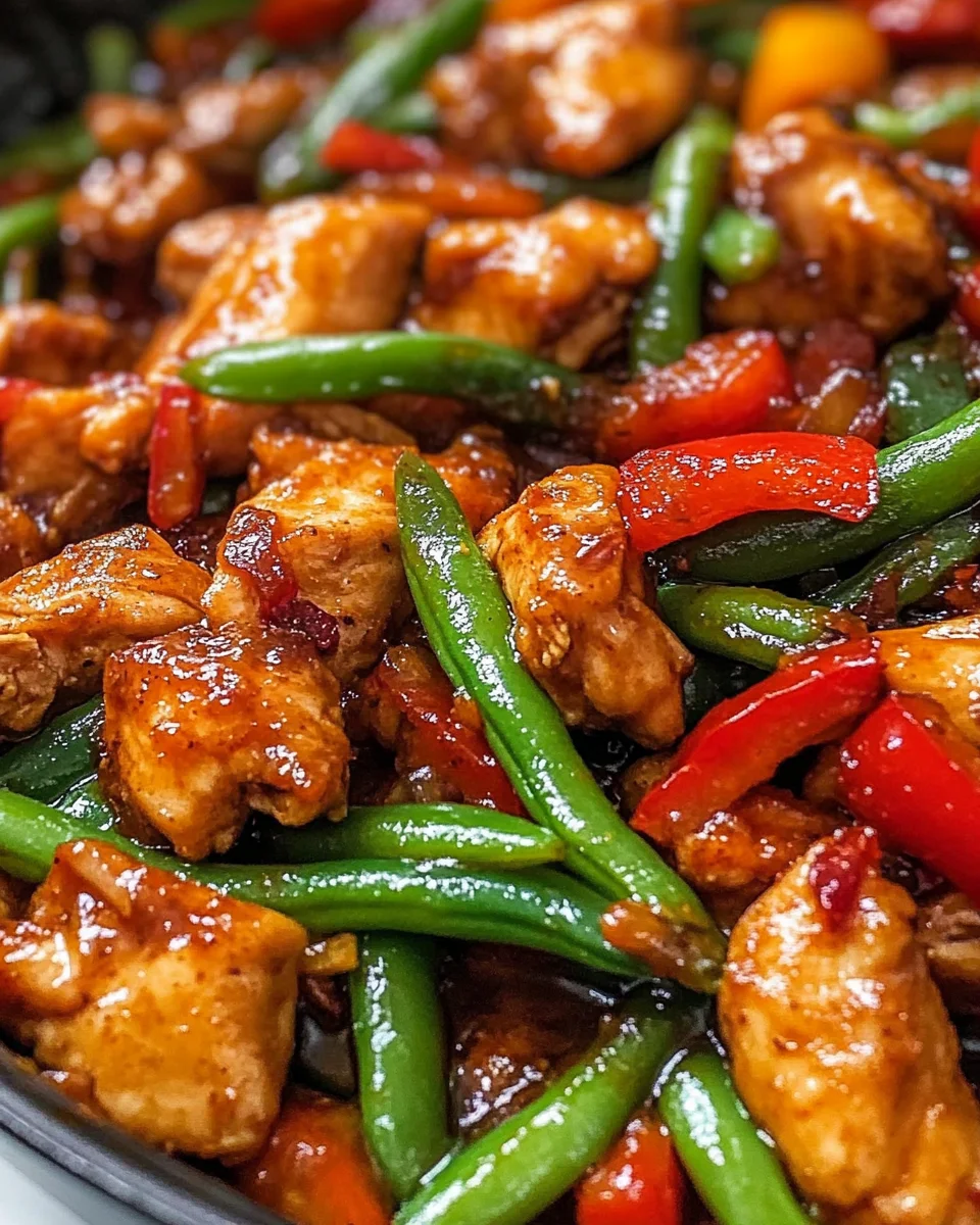 Chicken and Green Bean Stir Fry