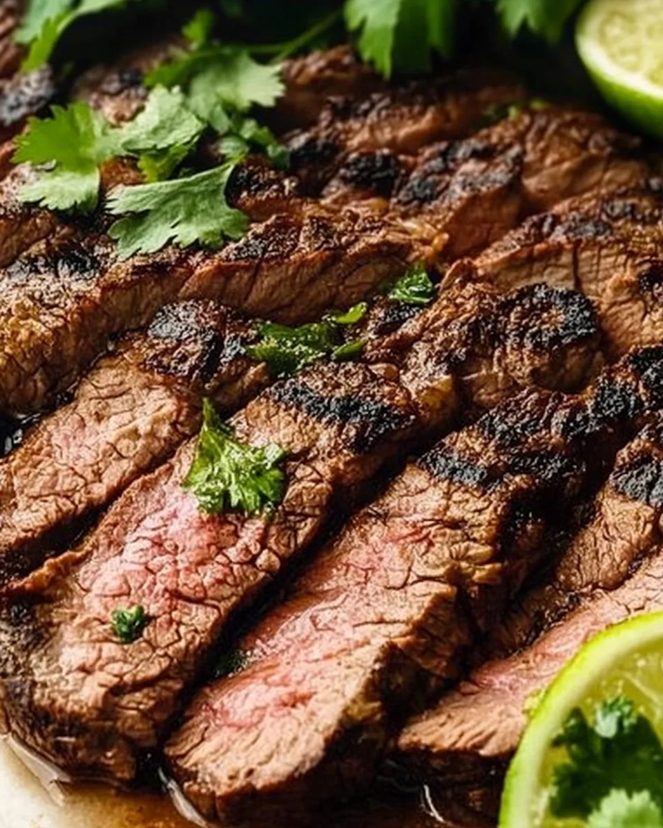 Chipotle Lime Grilled Flank Steak