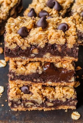Chocolate Chip Peanut Butter Oatmeal Bars