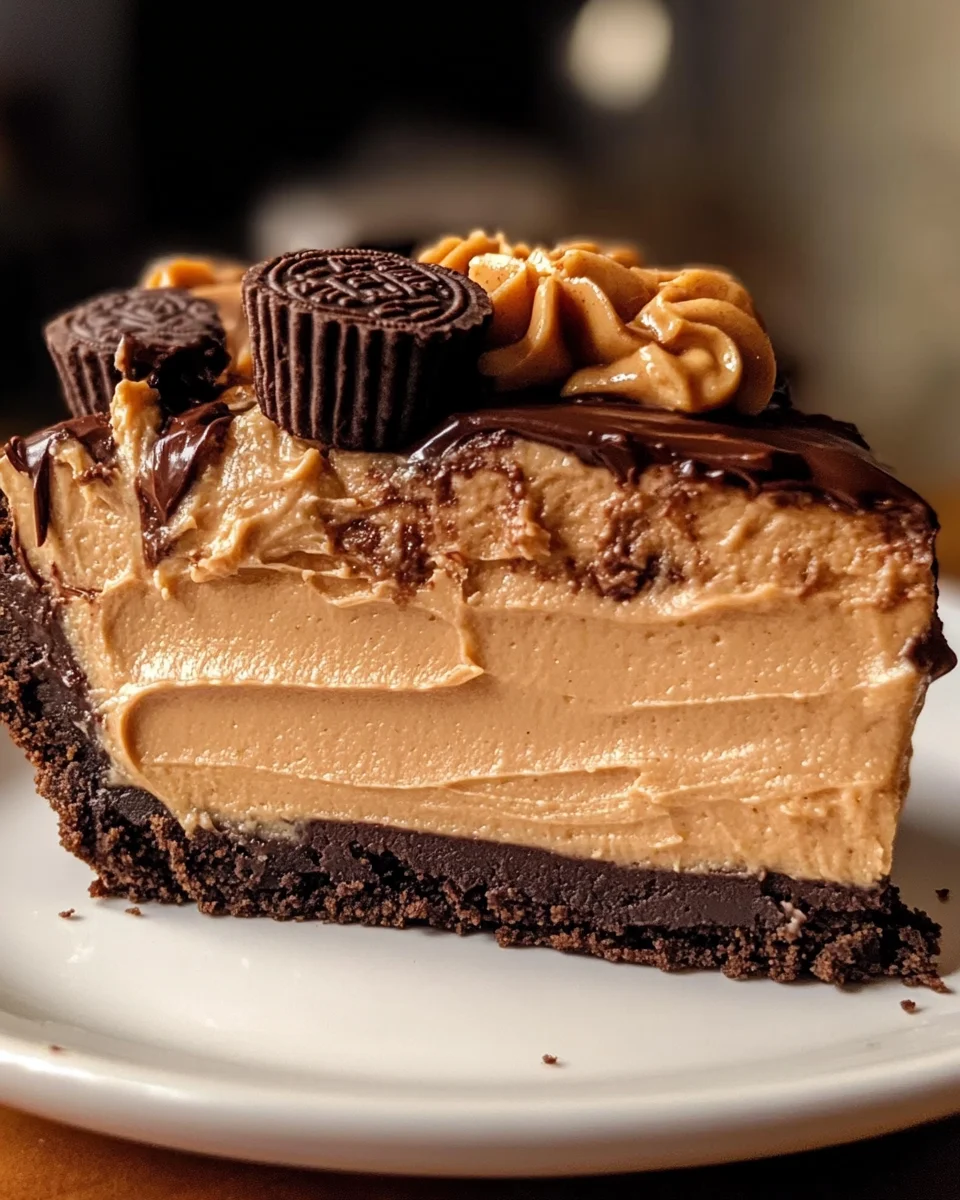 Chocolate Peanut Butter Pie