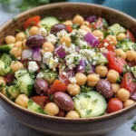 Classic Mediterranean Chickpea Salad