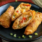 Crispy Crab Cake Egg Rolls: A Savory Seafood Snack Delight