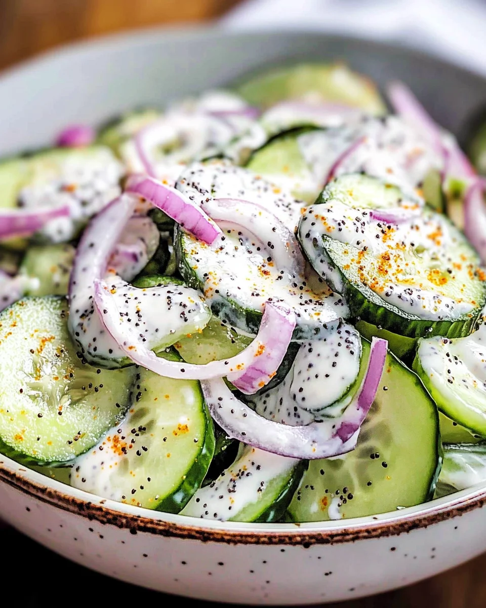 Cucumber Everything Bagel Salad