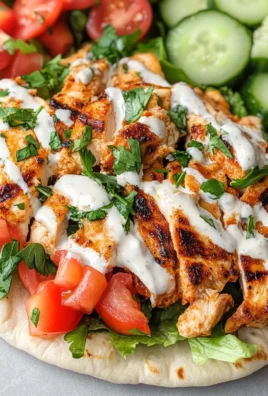 Delicious Chicken Shawarma with Garlic Sauce