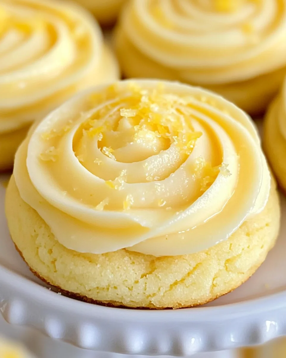 Frosted Lemon Cookie Recipe