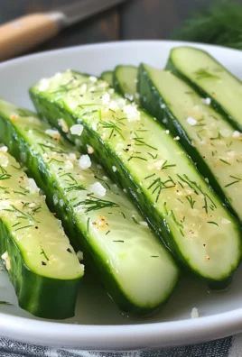 Garlic Dill Cucumbers