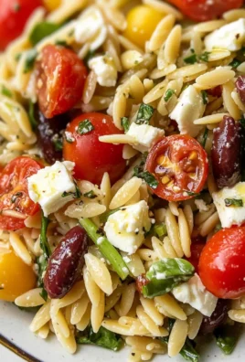 Greek Orzo Pasta Salad