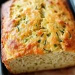 Green Onion Zucchini Cheddar Quick Bread