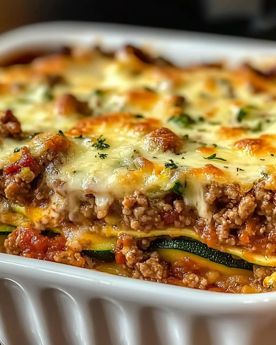Ground Turkey Zucchini Casserole – Healthy Comfort Food