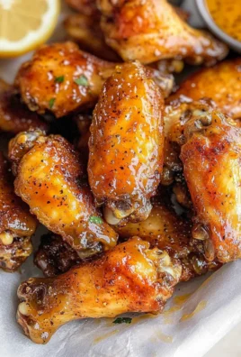 Honey Lemon Pepper Wings
