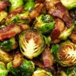 Hot Honey Brussels Sprouts with Bacon