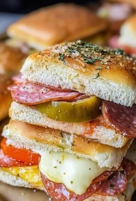 Hot Italian Sub Sliders