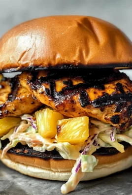 Jerk Chicken Sandwich with Grilled Pineapple and Coleslaw: An Amazing Ultimate Recipe