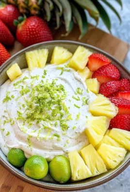 Key Lime Pie Fruit Dip