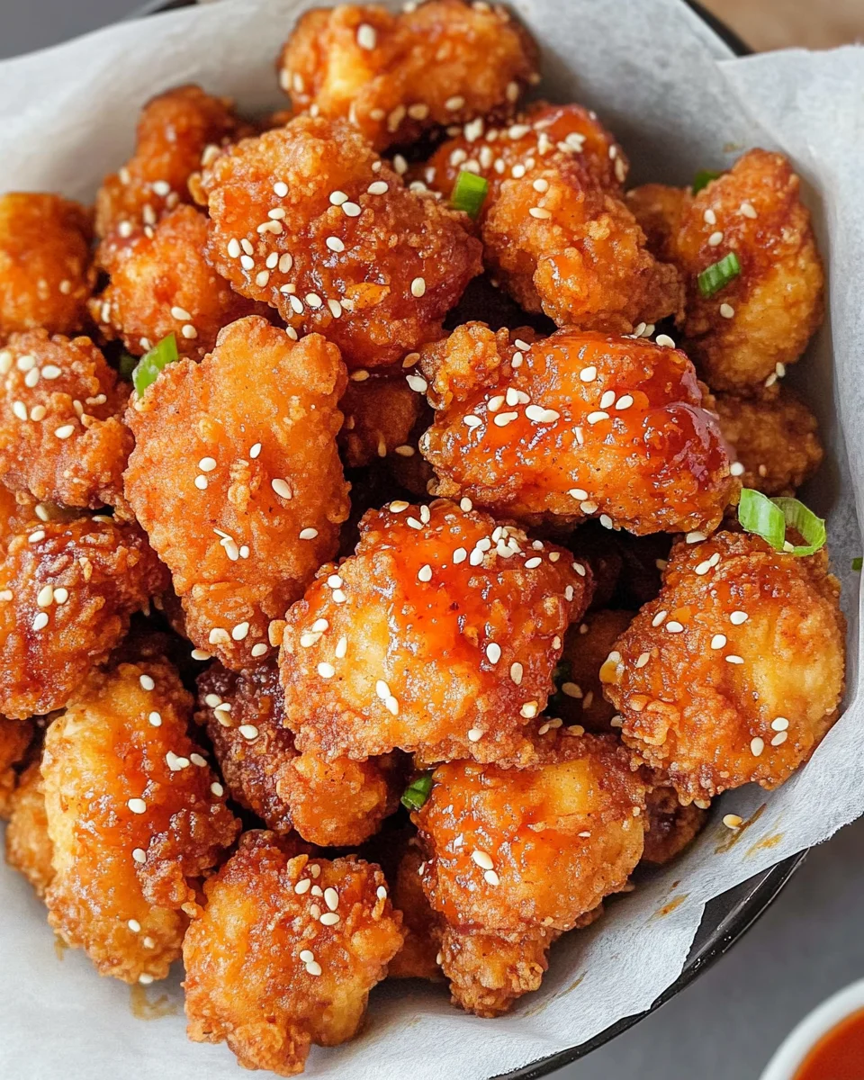 Korean Popcorn Chicken