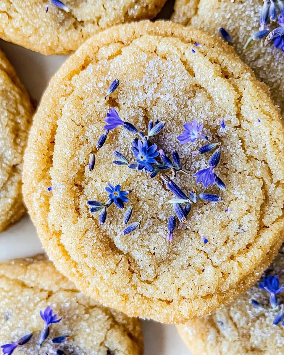 Lavender Earl Grey Cookies Recipe