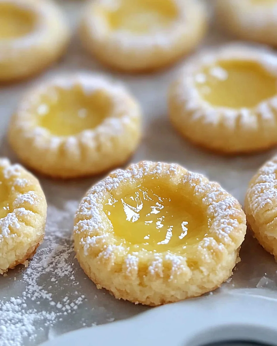 Lemon Curd Cookies Recipe