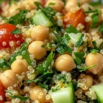 Lemon Herb Quinoa with Chickpeas