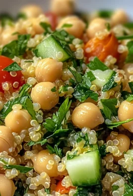 Lemon Herb Quinoa with Chickpeas