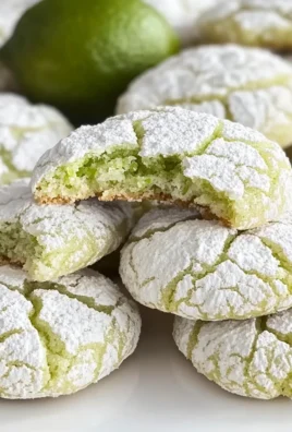 Lime Crinkle Cookies