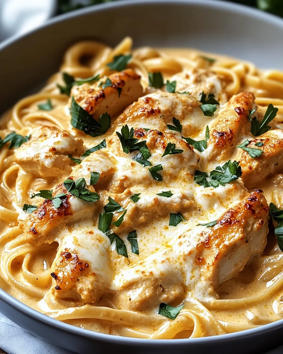 Marry Me Pumpkin Chicken Pasta