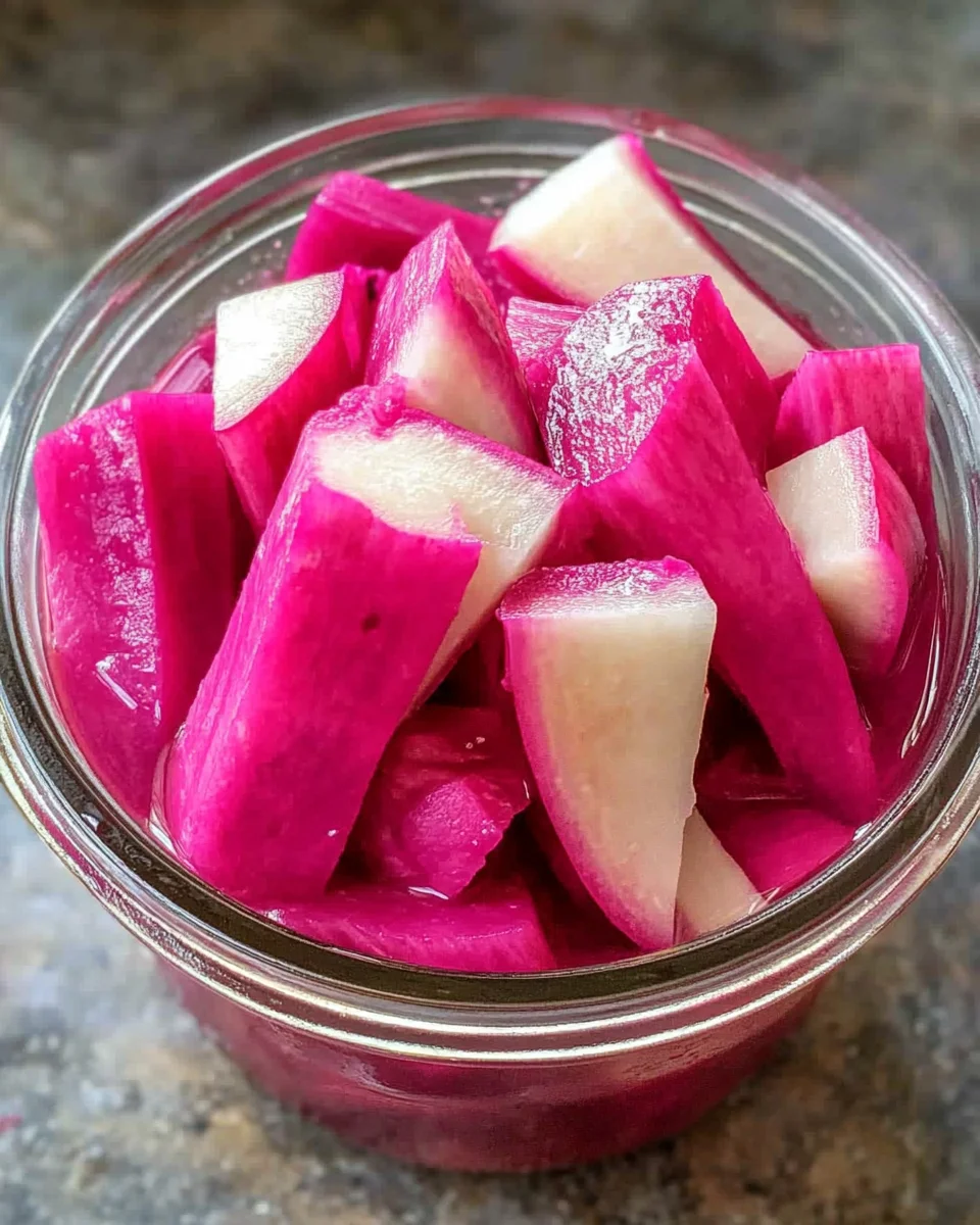 Middle Eastern Pickled Turnips Recipe
