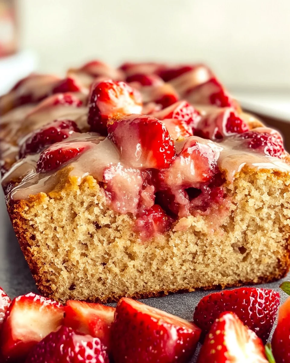 Moist Strawberry Bread (One Bowl)