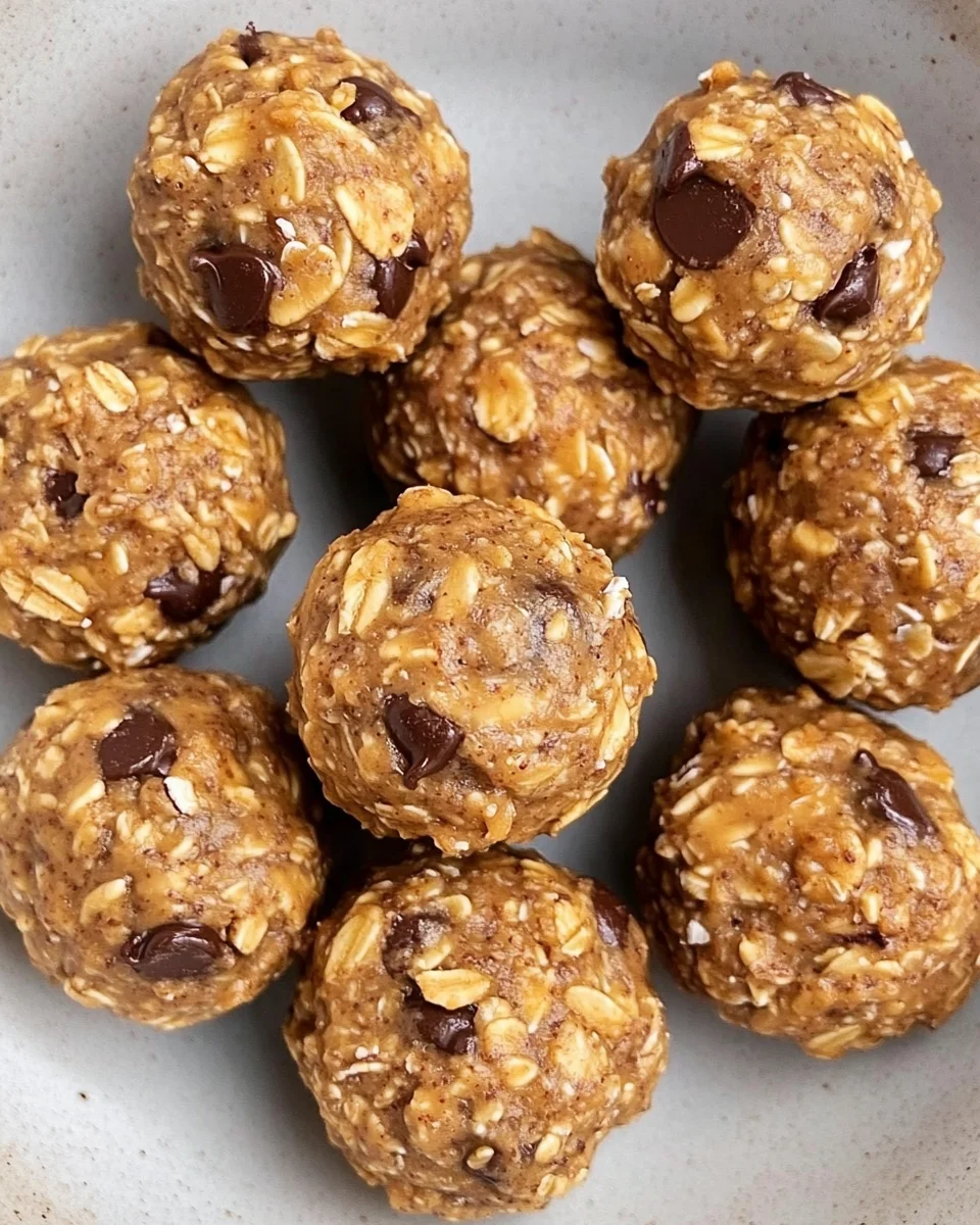 No-Bake Peanut Butter Energy Bites