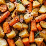 Oven Roasted Carrots and Potatoes