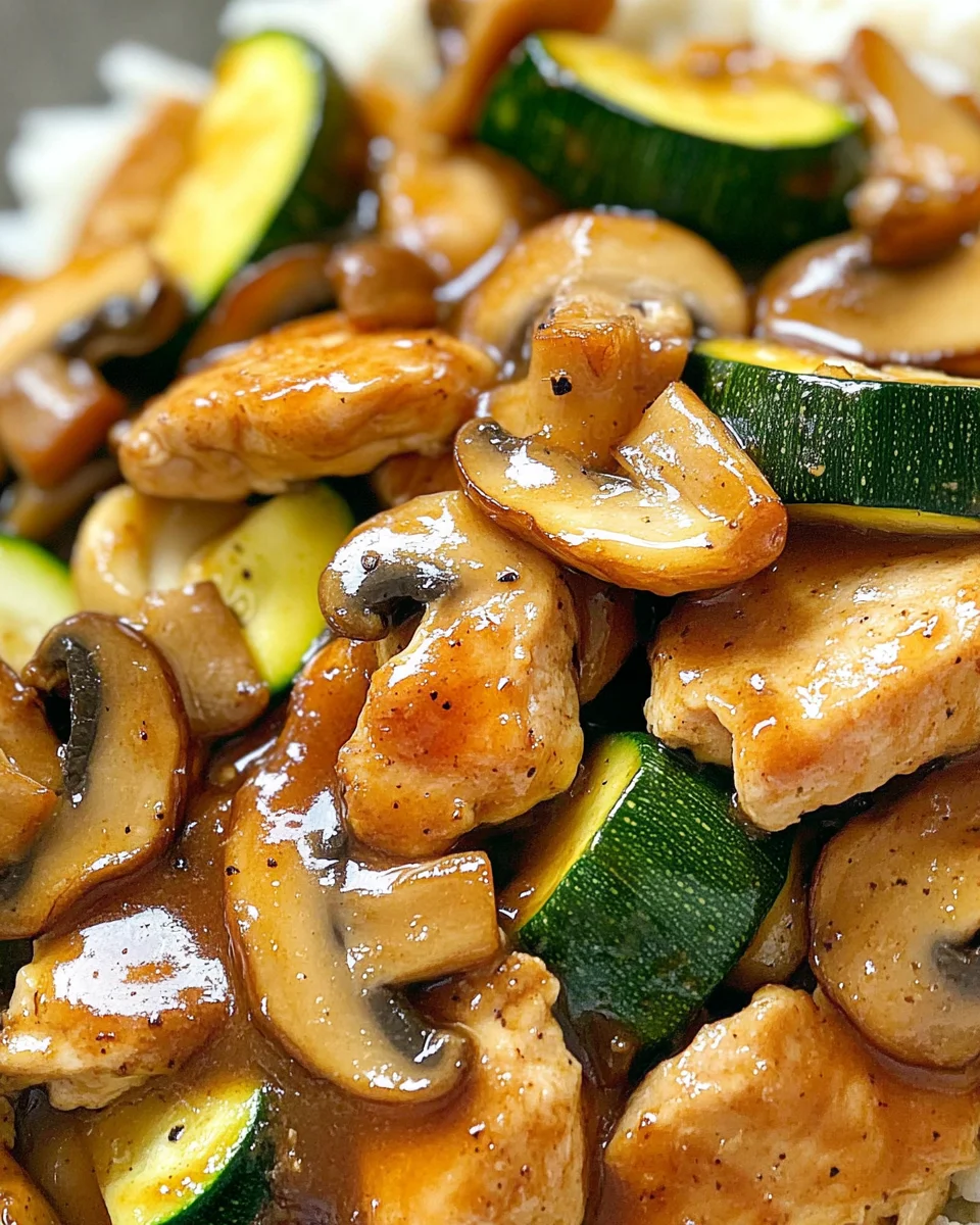 Panda Express Mushroom Chicken Copycat