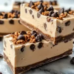 Peanut Butter Frozen Yogurt Bars