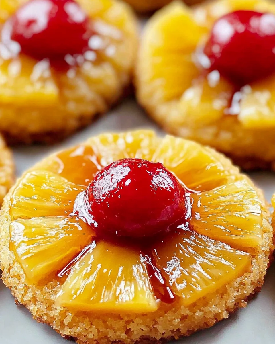 Pineapple Upside-Down Cookies: A Fun Twist on a Classic Dessert