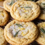 Rosemary Cookies with Lemon Sugar