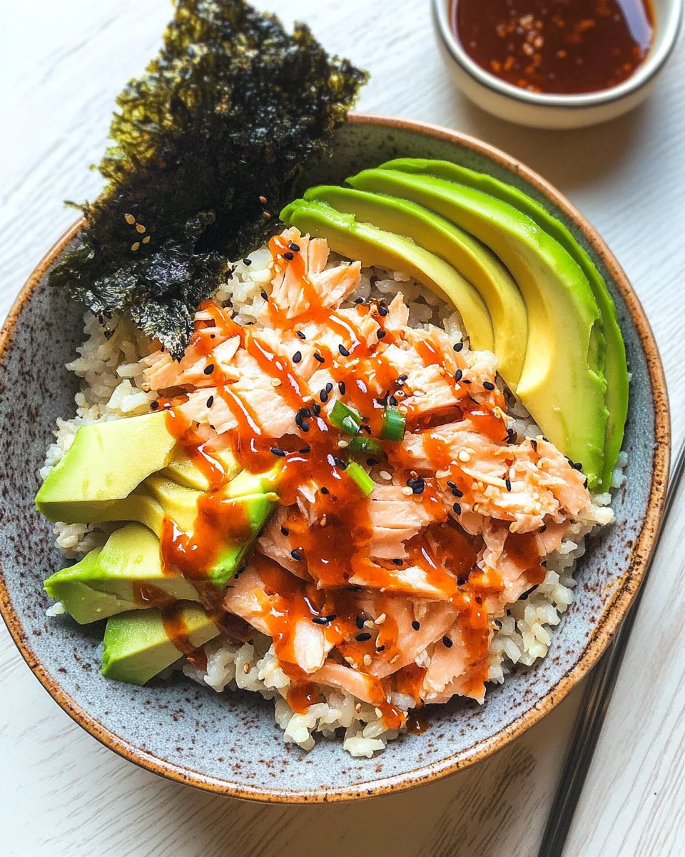 Salmon and Rice Bowl