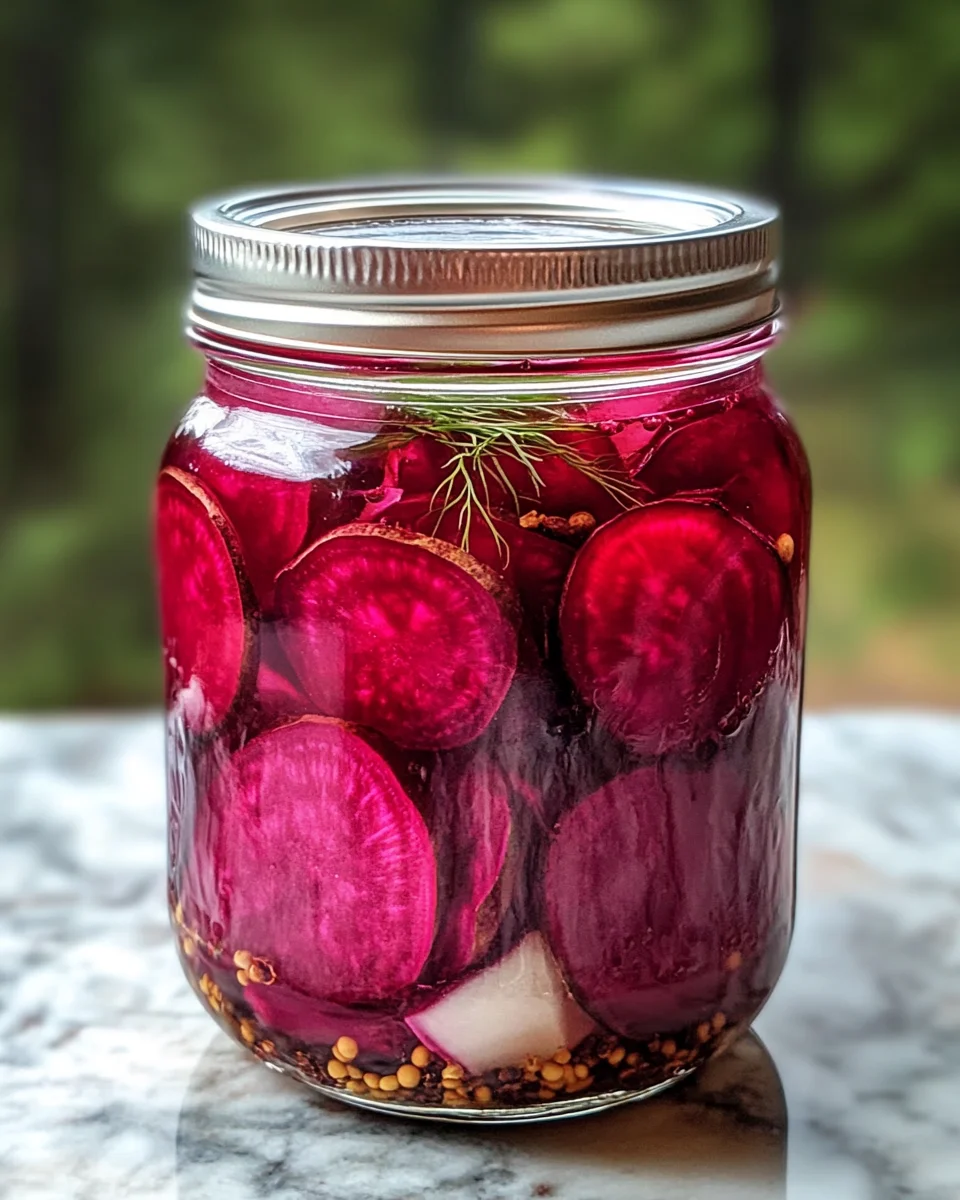 Small Batch Refrigerator Pickled Beets