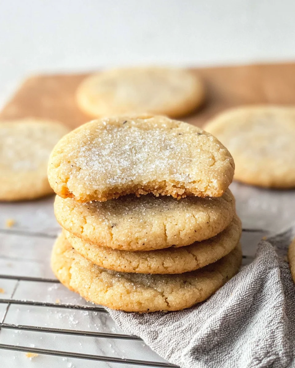 Soft Earl Grey Sugar Cookies