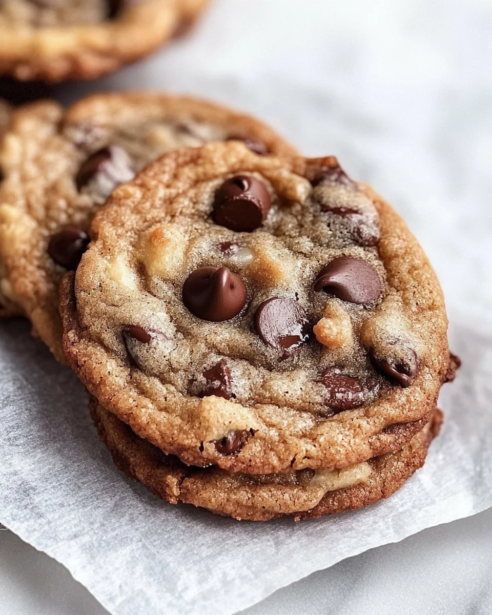 Soft and Chewy Banana Chocolate Chip Cookies