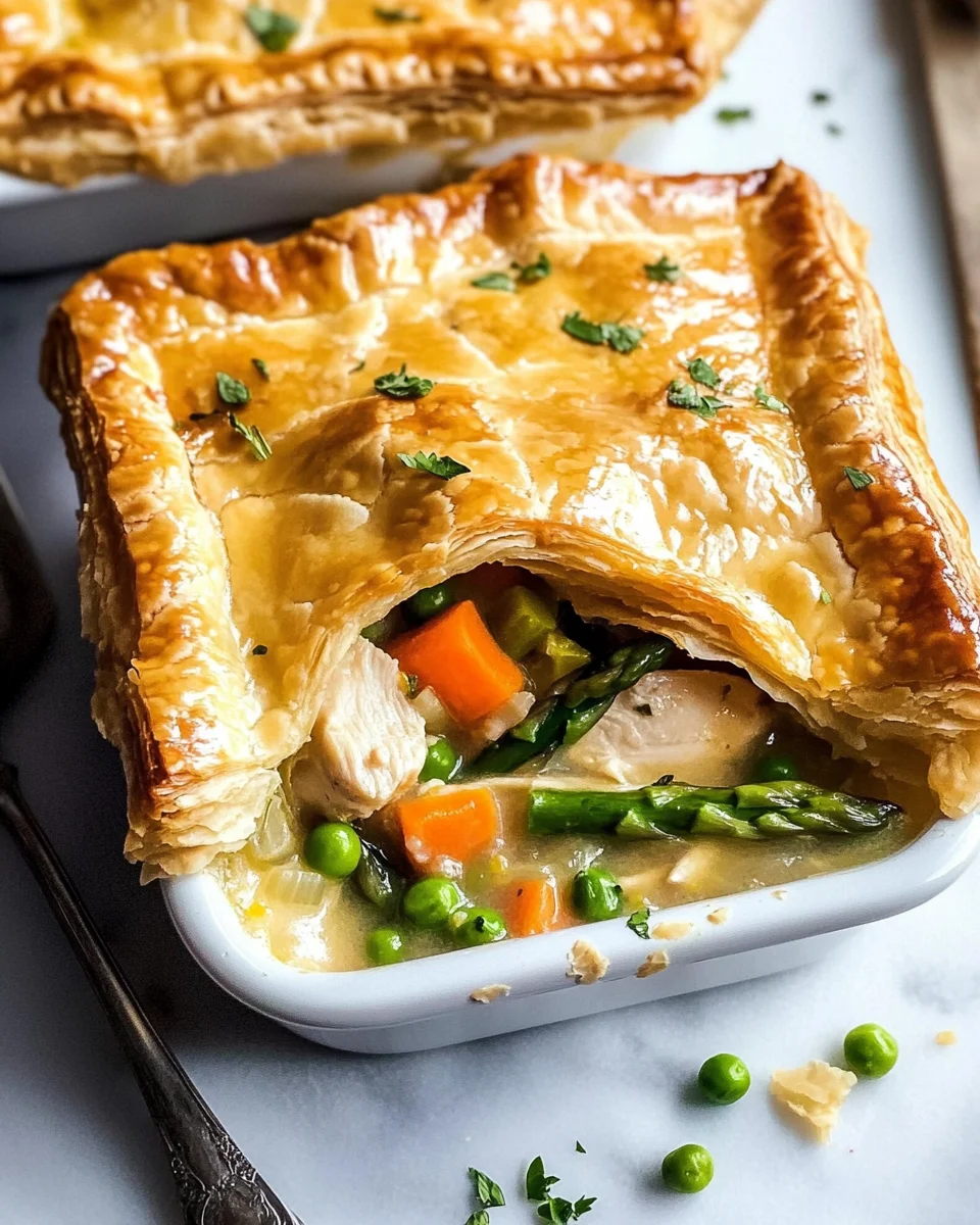 Spring Chicken Pot Pie