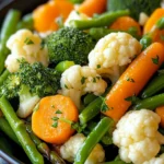 Steamed Vegetable Medley