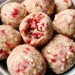 Strawberry Shortcake Energy Bites