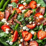 Strawberry Spinach Salad