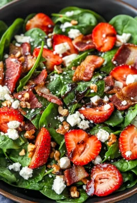 Strawberry Spinach Salad