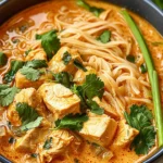Thai Red Curry Noodle Soup