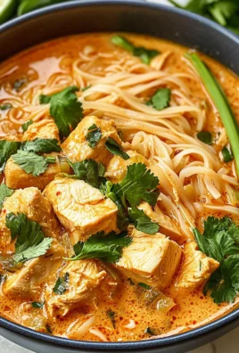 Thai Red Curry Noodle Soup
