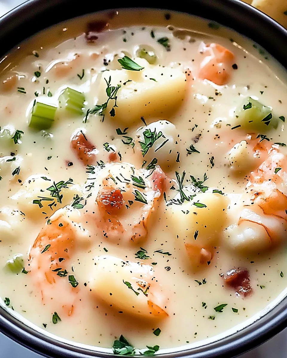 The Best Creamy Seafood Chowder