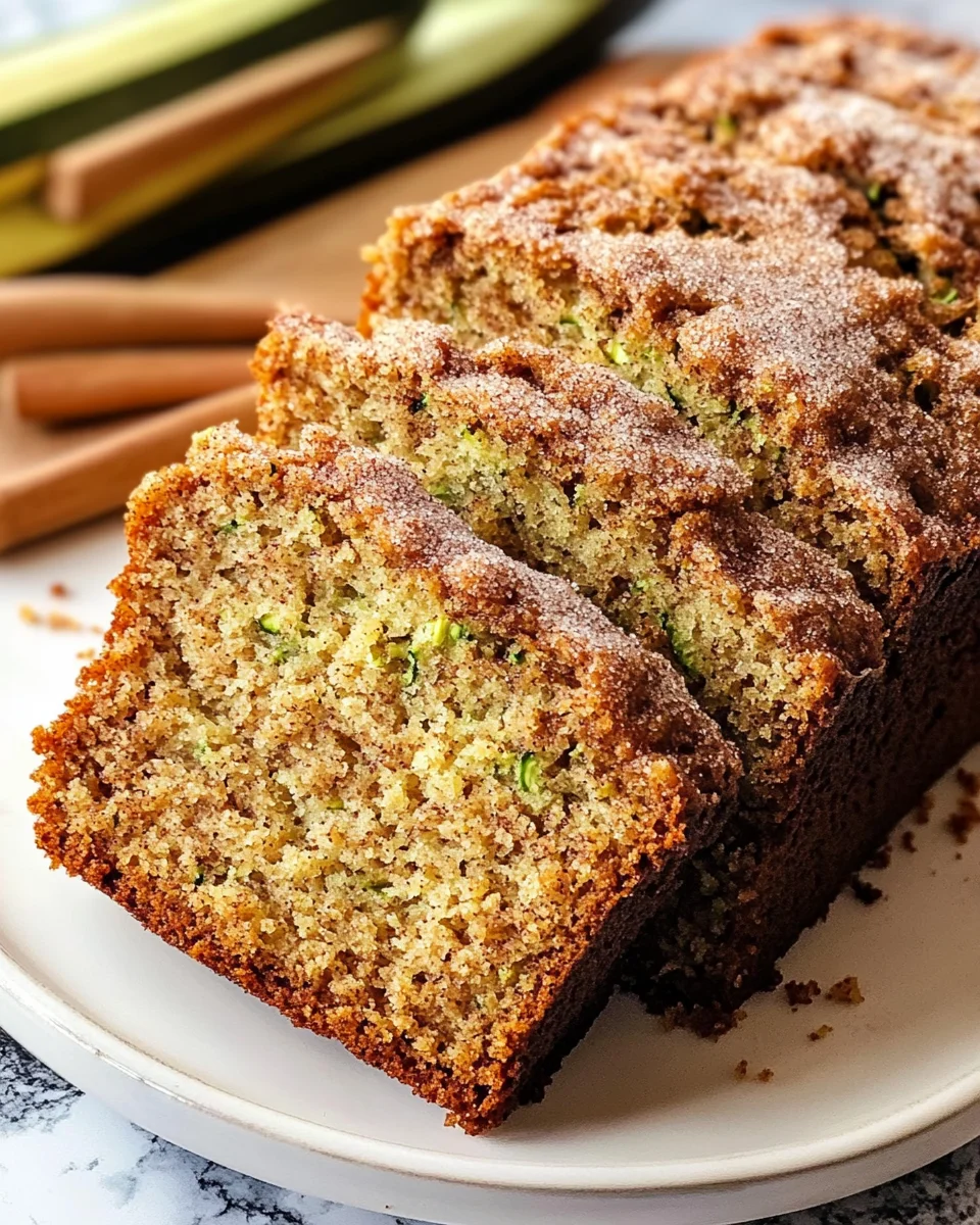 The Best Snickerdoodle Zucchini Bread