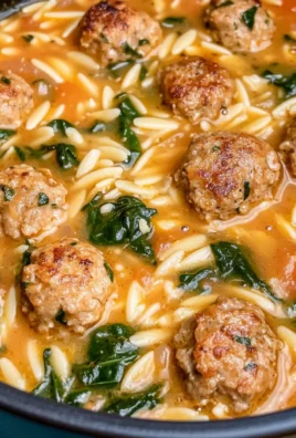 Turkey Meatball Soup