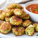 Zucchini Garlic Bites